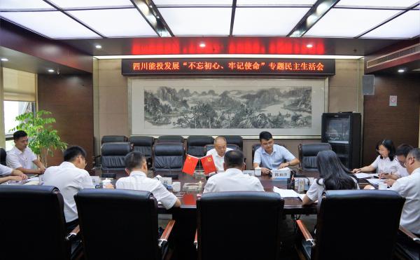 suncitygroup太阳新城党委召开“不忘初心、牢记使命”专...