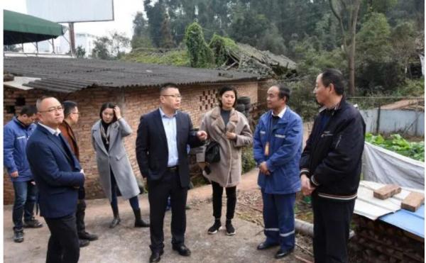 省经信厅调研员方沛一行到川能屏山电力开展漠视...